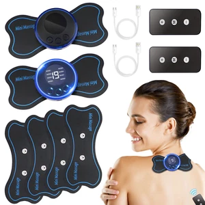 Pulse Tens Unit EMS Massager Back Full Body Muscle Stimulator Pain Relief Device - Picture 1 of 5