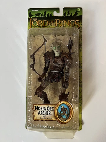 Lord of The Rings Fellowship of The Ring Moria Orc Archer Action Figure ToyBiz Cover