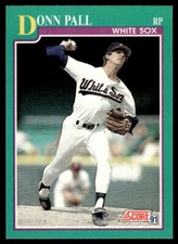 1991 Score #132 Donn Pall Chicago White Sox