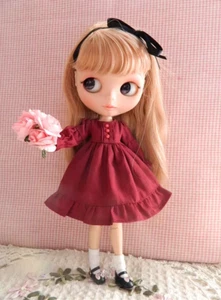New Pajamas Long T-Shirt Lace Skirt Dress Blyth Doll Clothes Princess Dress for - Picture 1 of 36