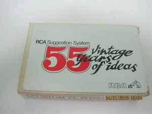RCA Suggestion System “55 Vintage years of ideas” deck of playing cards; NIB - Picture 1 of 7