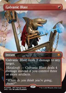 MTG FOIL Galvanic Blast Borderless - Special Guests #090 - Imagen 1 de 1