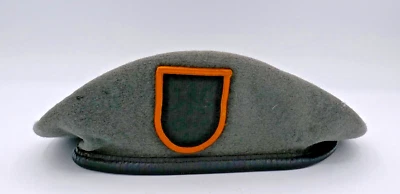 Boina de lã cinza ROTC JROTC - Imagem 1 de 4