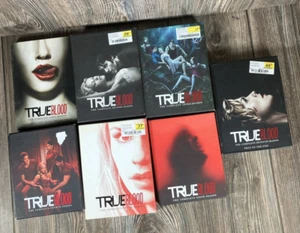 True Blood Complete Series Seasons 1-7 Lot DVD 1-5, 7 Blu-Ray 4, 6 Horror HBO - Picture 1 of 18