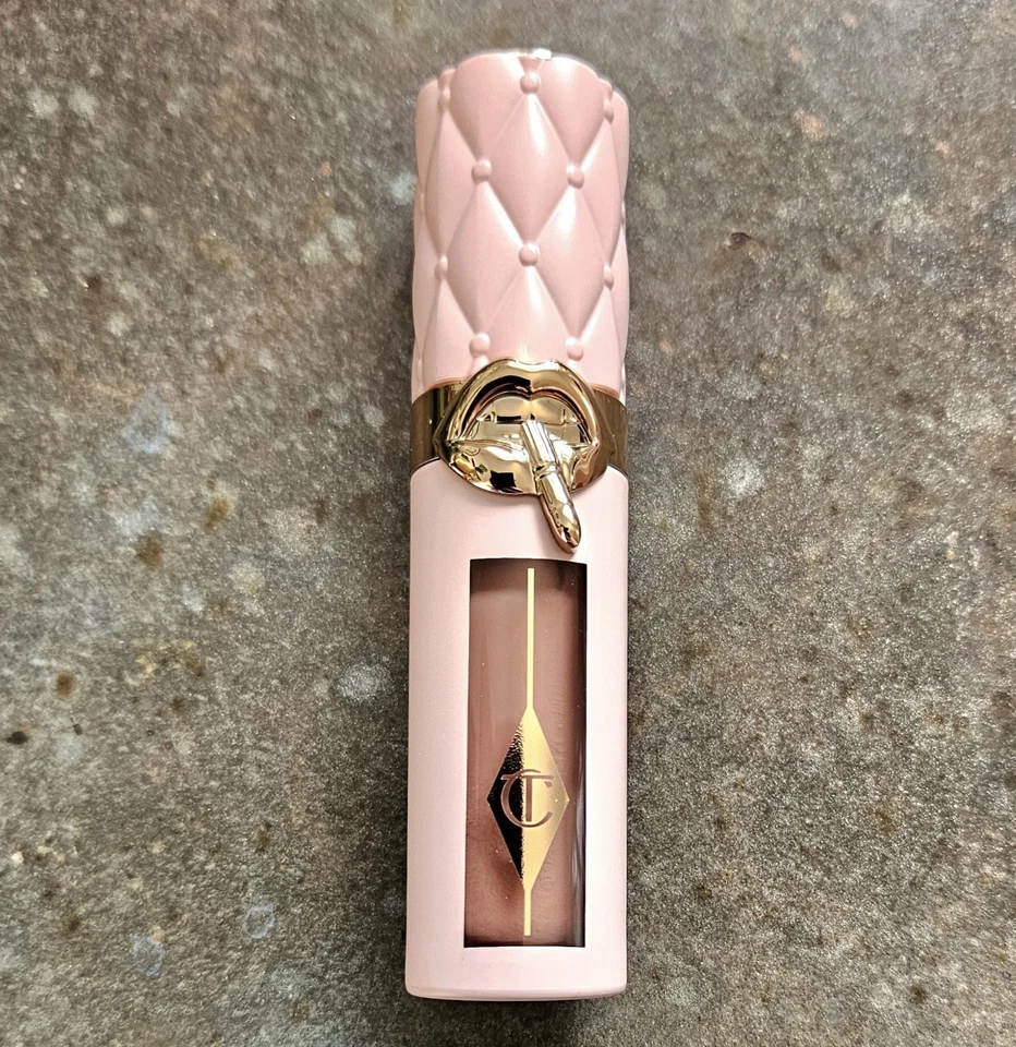 Charlotte Tilbury FAIR MEDIUM Pillow Talk Big Lip Plumpgasm .18 oz Supersize NEW - Image 1 of 1