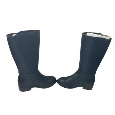 Черные кожаные сапоги для девочек ясельного возраста Steve Madden 11 - Изображение 1 из 4