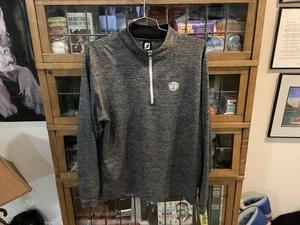 Medinah CC Chicago FootJoy FJ Gray L/S Performance Golf Pullover SZ L - Cool - Bild 1 von 10