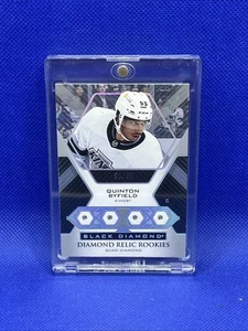 2021 UPPER DECK BLACK DIAMOND QUINTON BYFIELD DIAMOND RELIC ROOKIES RC /99 - Picture 1 of 2