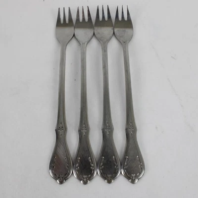 Lote de 4 cócteles Oneida Northland EveningStar acero inoxidable 6" hechos en Corea Foto 1 de 4