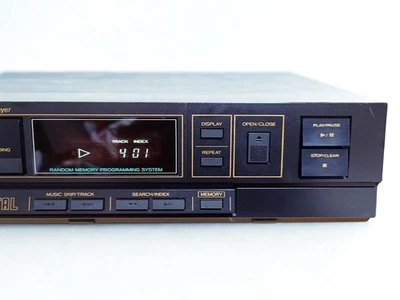 TEAC PD-300 CD-Player 3-Beam Laser 16-Bit DAC Slim Vintage voll funktionsfähig - Bild 1 von 4