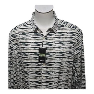 NWT Murano Electric Jungle Slim Fit L/S Shirt, Men's 4XB Big & Tall - Picture 1 of 7