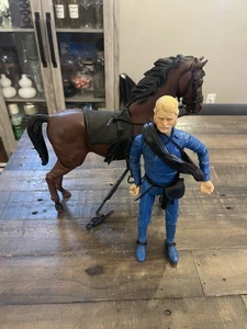 1960’s GENERAL CUSTER Marx Best of the West w/ Articulating Horse & Accessories - Picture 1 of 9