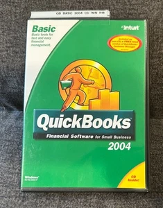 Quickbooks Pro 2004 Financial Software For Small Business w Product Serial Key! - Picture 1 of 3