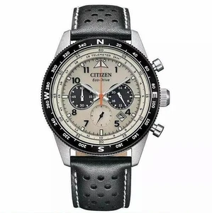 2025 New.Chronograph Weißes Zifferblatt Herrenuhr Quarzuhren - Bild 1 von 5