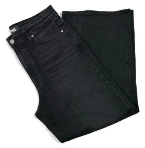 PAIGE Anessa High Waist Wide Leg Ankle Jeans Astro Schwarz Damengröße 30 - Bild 1 von 10