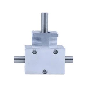 Unidad de curvas compacta de 90 grados 1:1 eje de engranaje cónico helicoidal montaje caja de cambios - Imagen 1 de 18