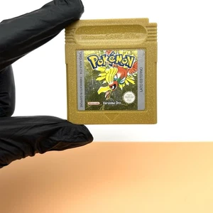 POKEMON ORO GBC Game Boy Color in ITALIANO - Batteria NUOVA - Foto 1 di 5