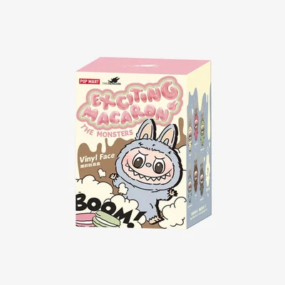 *USA* AUTHENTIC POP MART LABUBU MONSTERS EXCITING MACARON (VINYL FACE BLIND BOX) - Image 1 of 4