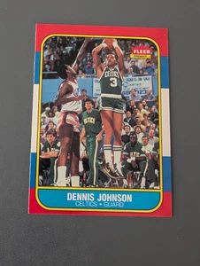 1986-87 FLEER DENNIS JOHNSON #50 SHARP - Picture 1 of 2