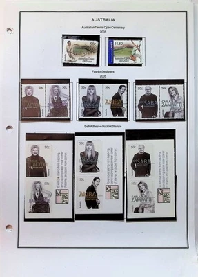 Colección moderna de Australia en páginas de álbum 2005 muy completa Foto 1 de 4