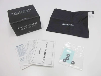 SHIMANO 21 TWIN POWER XD 4000XG ACCESSORIES SPINNING REEL FISHING - Image 1 of 4