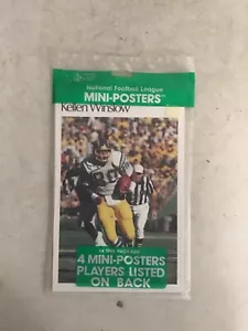 1983 NATIONAL FOOTBALL LEAGUE MINI-POSTERS SEALED PACK OF 4 - Picture 1 of 2
