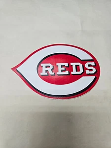 Cincinnati Reds MLB Baseball 4.25" x 3" Logo Sticker - Picture 1 of 2