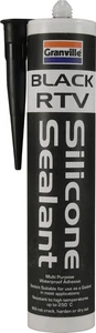 2 x Black RTV Silicone Sealant 310ml Cartridge Multi purpose Gasket maker - Picture 1 of 2