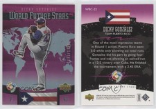 2006 Upper Deck Future Stars World Purple /1799 Dicky Gonzalez #WBC-22