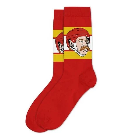 8 PAIR LOT LANNY MCDONALD HOCKEY SOCKEY SOCKS NEW CALGARY FLAMES 7-12 Cover