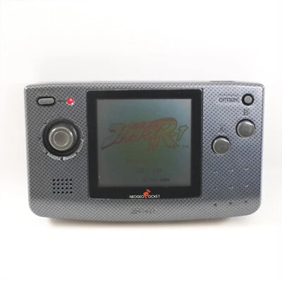 Neo Geo Pocket Carbon Black Console SNK 0066786 np - Image 1 of 4