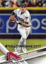 Nick Ahmed 2017 Topps All-Star 562  Arizona Diamondbacks  Baseball Card