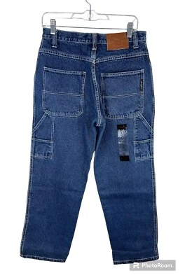 Pantalones de mezclilla holgados de pierna ancha Sean John para niños talla 16 bolsillos grandes nuevos Foto 1 de 4