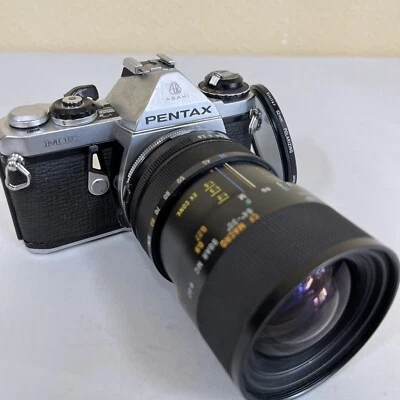 Asahi Pentax ME 35mm Film Camera W/F:2.8-3.8 35-80mm Tamron SP Lens EXC+++ - Image 1 of 4