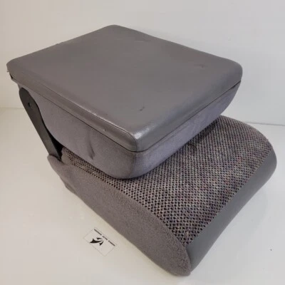 1998-2001 Dodge Ram 1500 Center Console Armrest Middle Jump Seat Gray OEM - Image 1 of 4