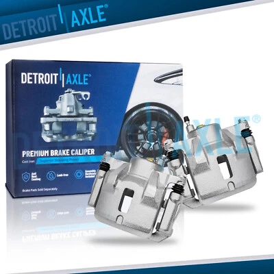 Front Brake Calipers w/ Bracket for 2003-2008 Toyota Corolla Matrix Pontiac Vibe - Image 1 of 4