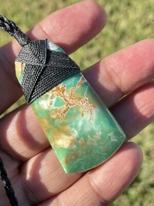 Australian VARISCITE Wrapped LIGHT/DARK GREEN ADZE/TOKI Amazing Patterns/Colours - Bild 1 von 11