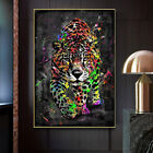 Graffiti animal lion affiche toile impression peinture murale décoration intérieure