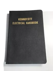 Kennecott Electrical Handbook Very Good. 1941 Leatherette. - Picture 1 of 12