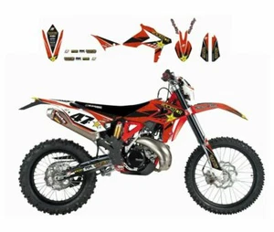 KIT ADESIVI BLACKBIRD ROCKSTAR ENERGY PER BETA RR250/300/350/390/400/430/450/480 - Picture 1 of 1
