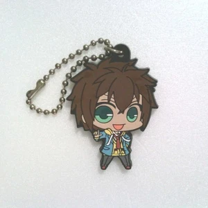 rubber keychain strap Hakuoki Hakuouki Shinsengumi Toudou Heisuke Todo - Picture 1 of 2