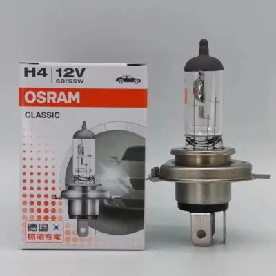 Osram H4 12V 60/55W 64193 P43t Luz Halógena Automática CLÁSICA Bombilla Faro Coche Foto 1 de 3