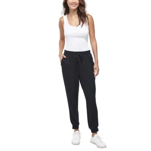 NWT SPENDID WOMENS KNIT JOGGER PANTS BLACK SZ XXL #F72 - Picture 1 of 3