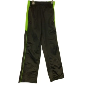 Exertek Youth Boys Black and Green Athletic Pants 6 - Picture 1 of 8