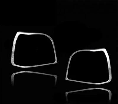 Chrome Taillight Rear Lamp Molding Cover Trim For VW Volkswagen Golf 3 1992-1997 - Imagem 1 de 3
