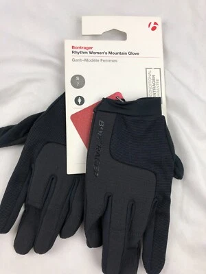 Bontrager Rhythm Women's Mountain Glove SIZE Small Black - Image 1 of 2
