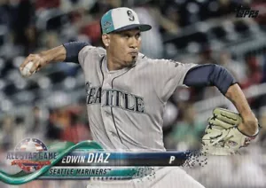 (25) 2018 Topps Update EDWIN DIAZ All-Star Card LOT #US98 Mariners - Bild 1 von 1
