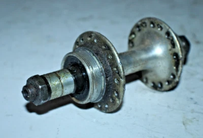 Винтажная задняя ступица колеса свободного хода дорожного велосипеда серебристая 36H 134 мм 6 скоростей быстрая доставка по США! - Изображение 1 из 4