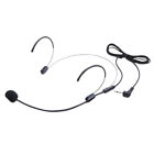 Detachable Headset Microphone Wired Lectures Dual Hook Voice Amplifier Hand Free