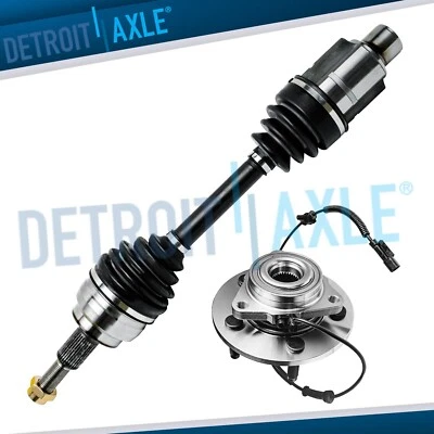 Cojinete de rueda y buje de eje delantero CV para Dodge Ram 1500 2006 2007 2008 4x4 Foto 1 de 4